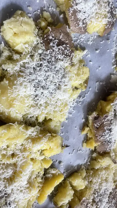 Запечена картопля з куркою та грибами - Крок 7