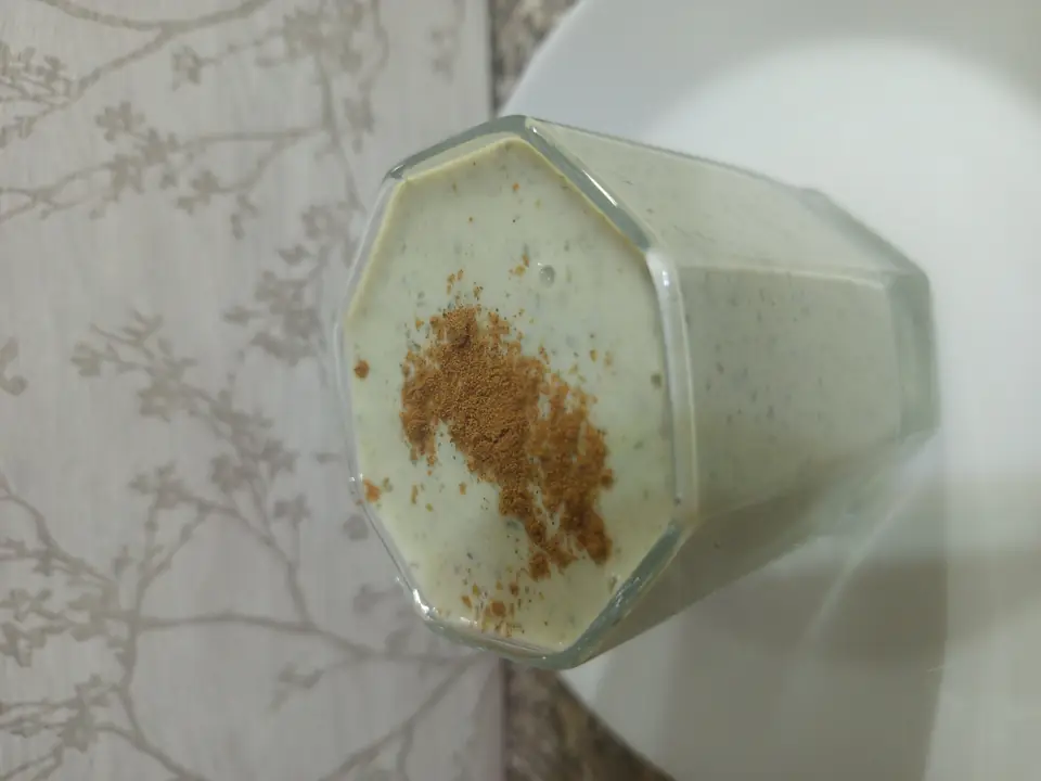 Смузі з м'ятою, фініками і корицею - Крок 3