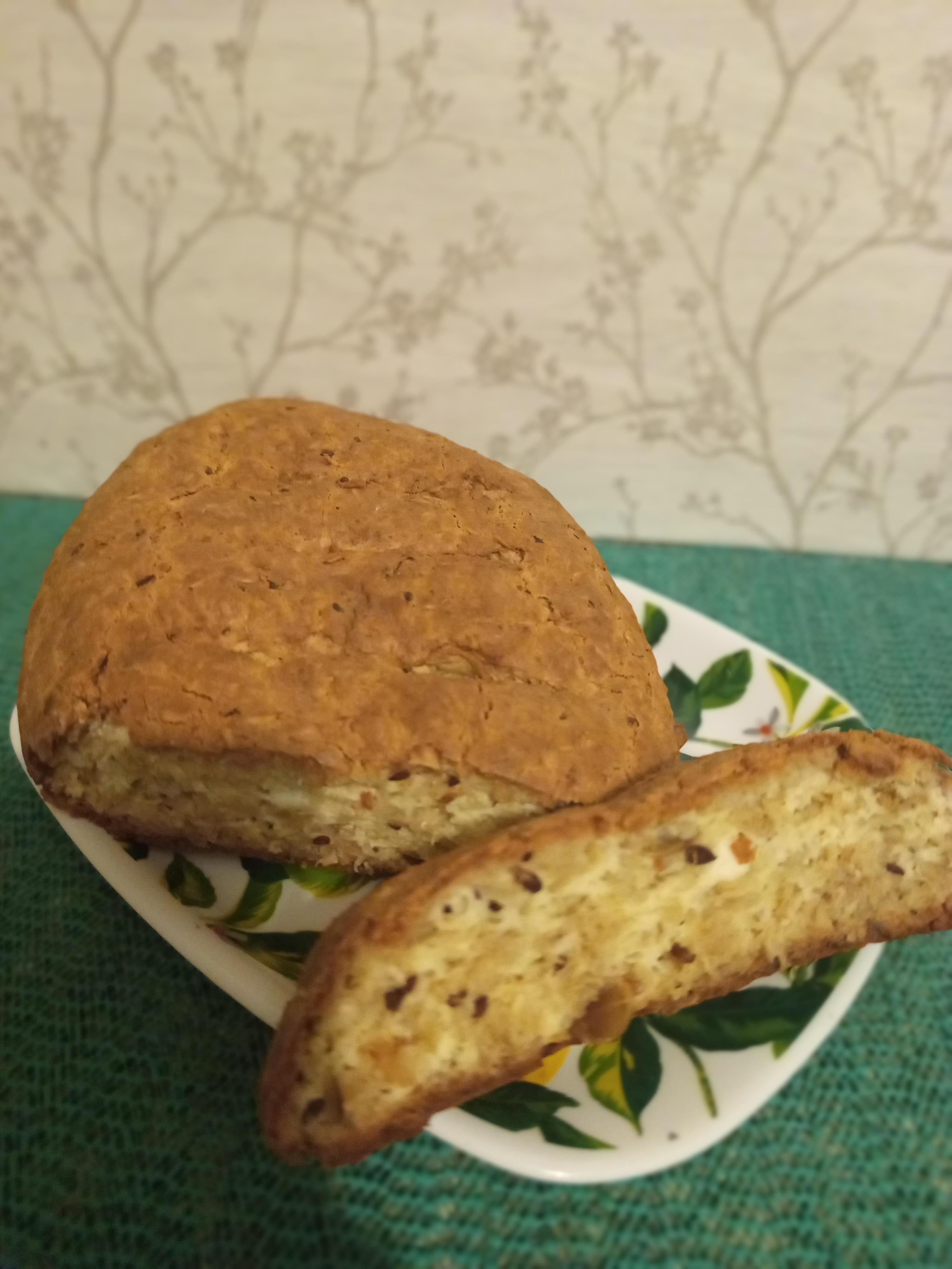 Корисний хліб без борошна з насінням