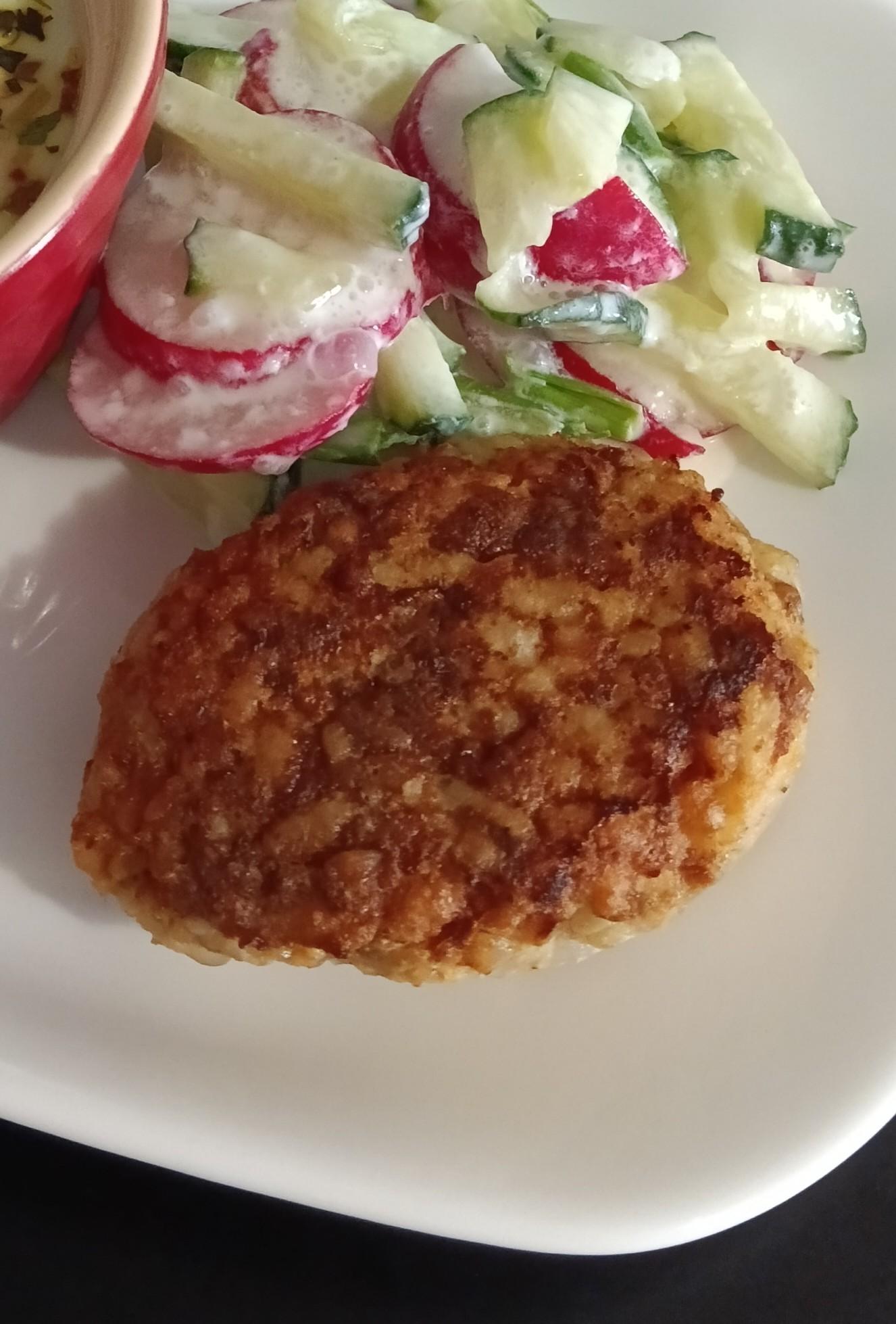 Котлети з рисом та гречкою