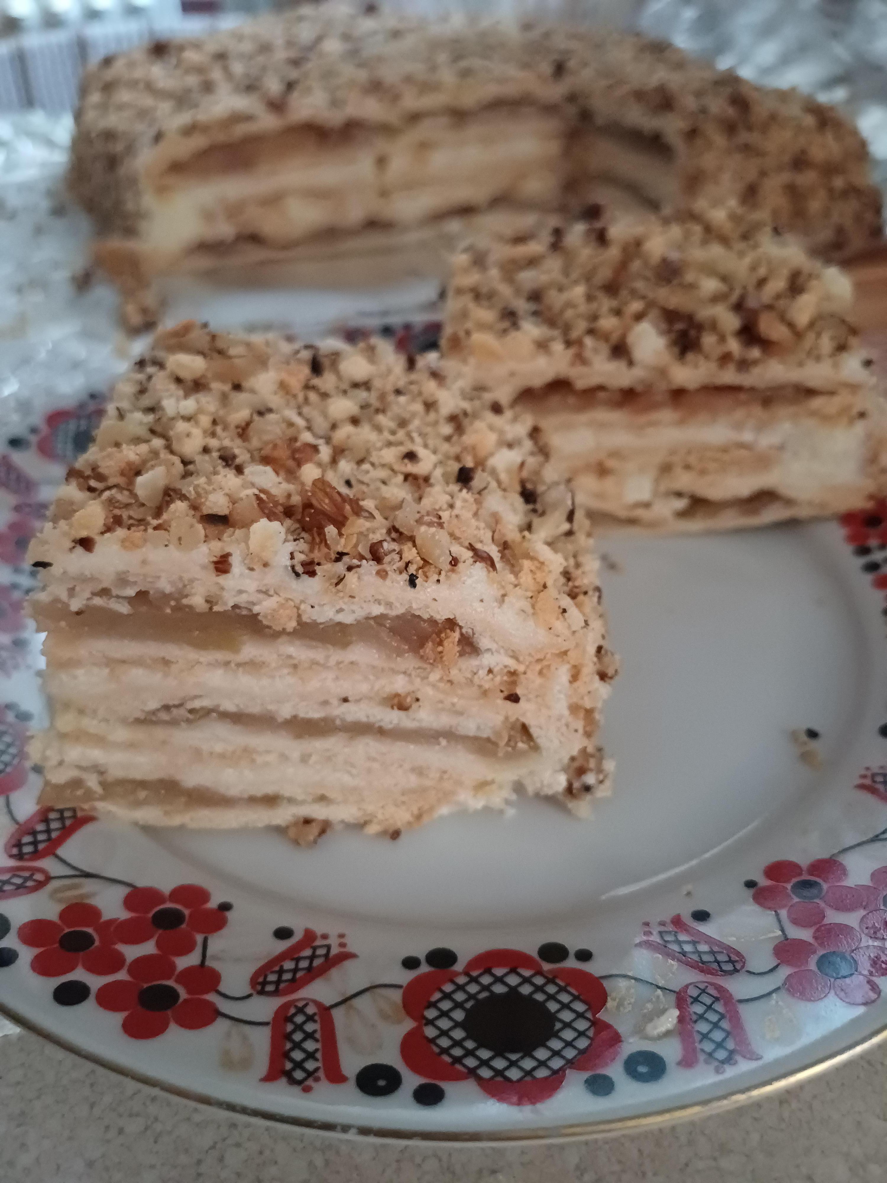 Баварський яблучний торт