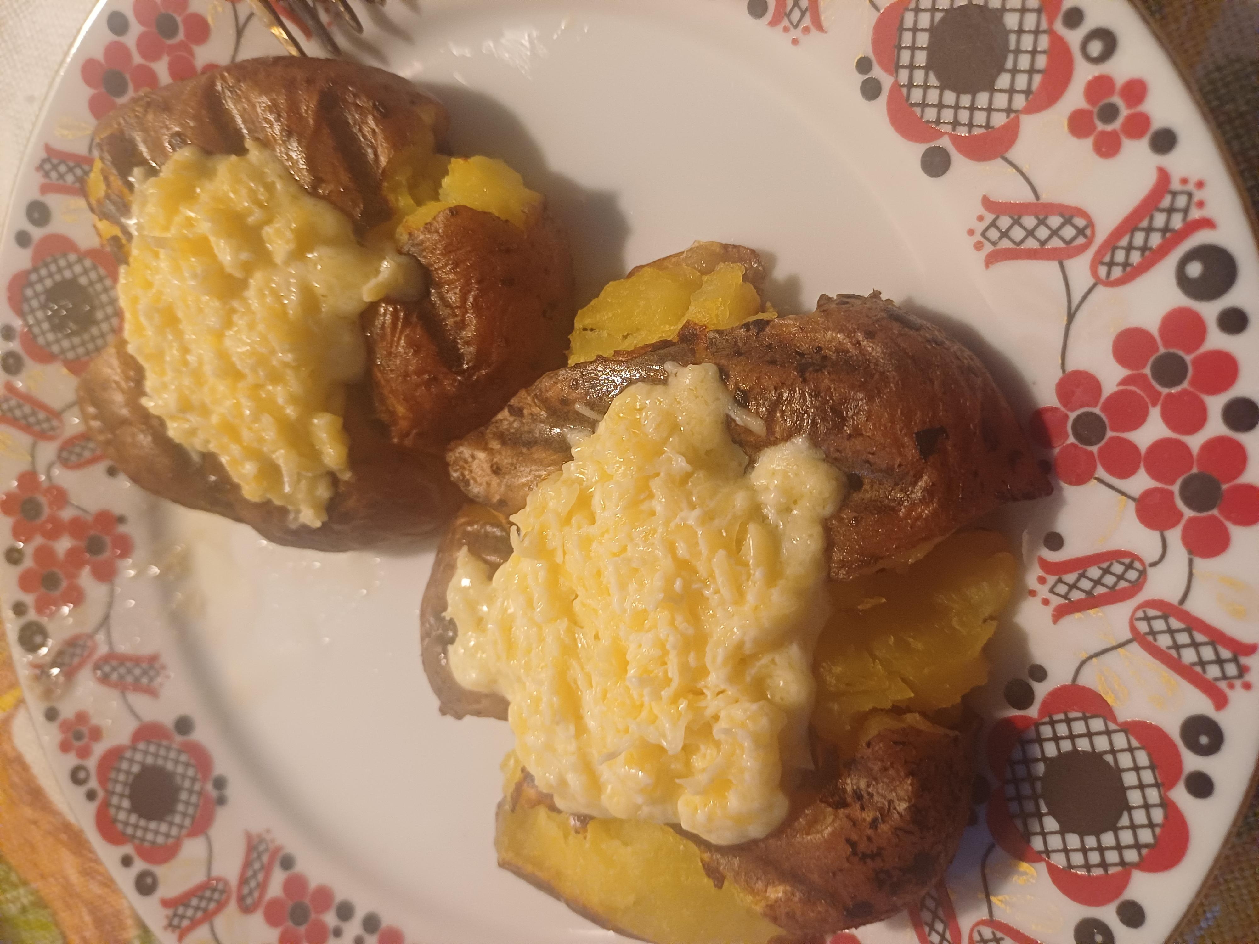 Печена картопля