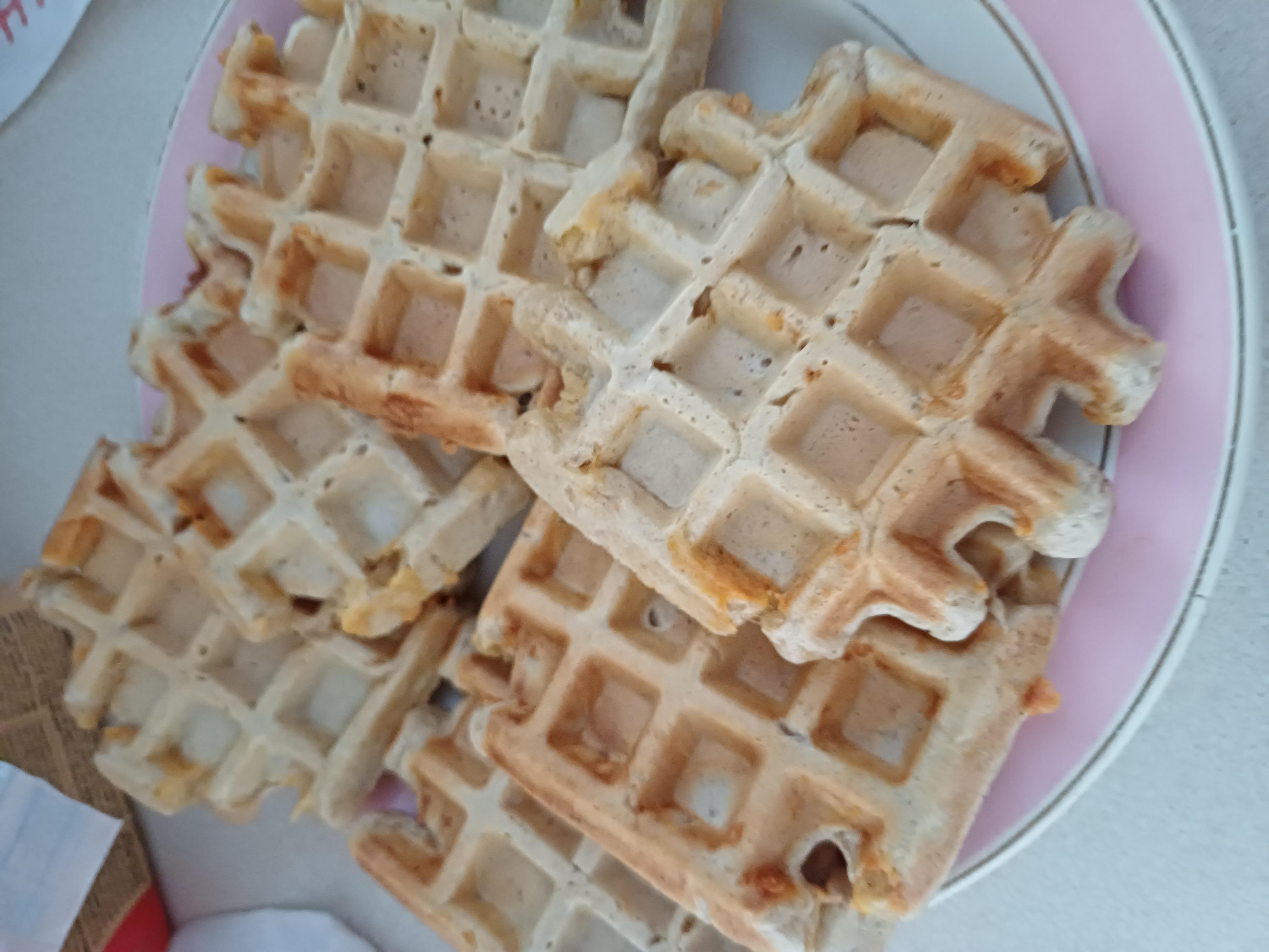 Бельгійські вафлі з міксом борошна і солодом