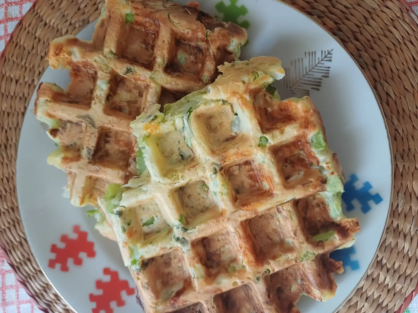 Капустяні вафлі