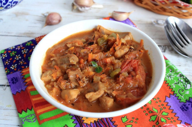 папрікаш з курки