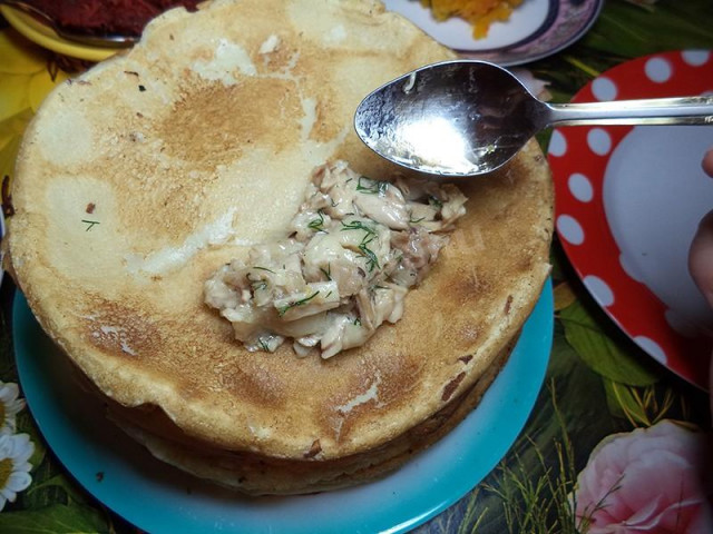 Начинка для млинців з курки