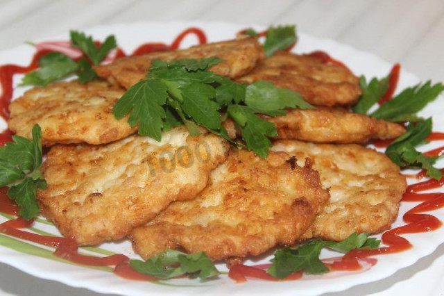 курячі оладки Сонечко