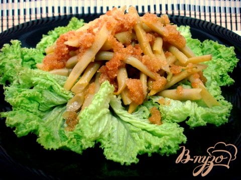 квасоля стручкова під сухарним соусом. як приготувати з фото