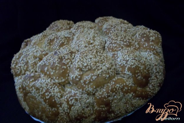 "мавпячий хліб з сиром і кунжутом. як приготувати з фото