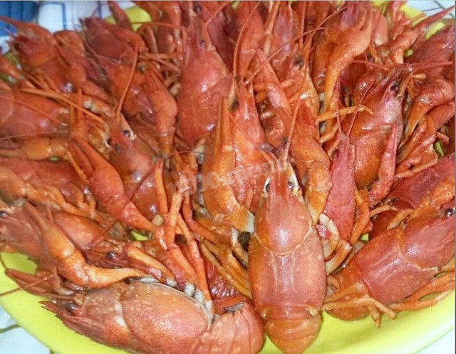 Раки варені