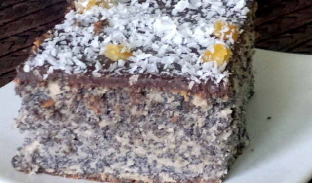 маковий пиріг без борошна