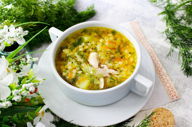 курячий суп із зірочками