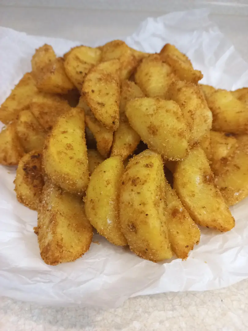 Картопля в сухарях