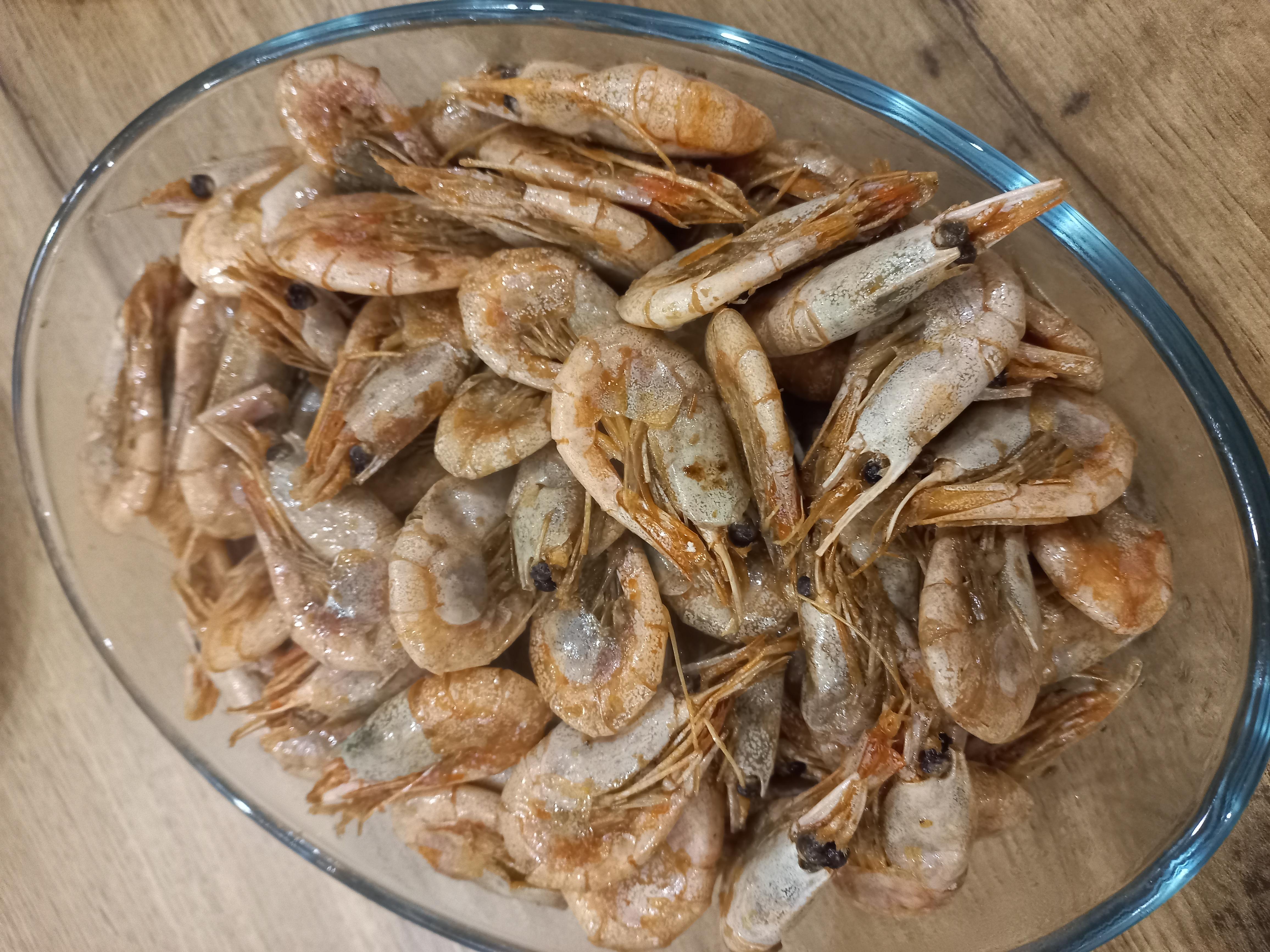 Смажені креветки