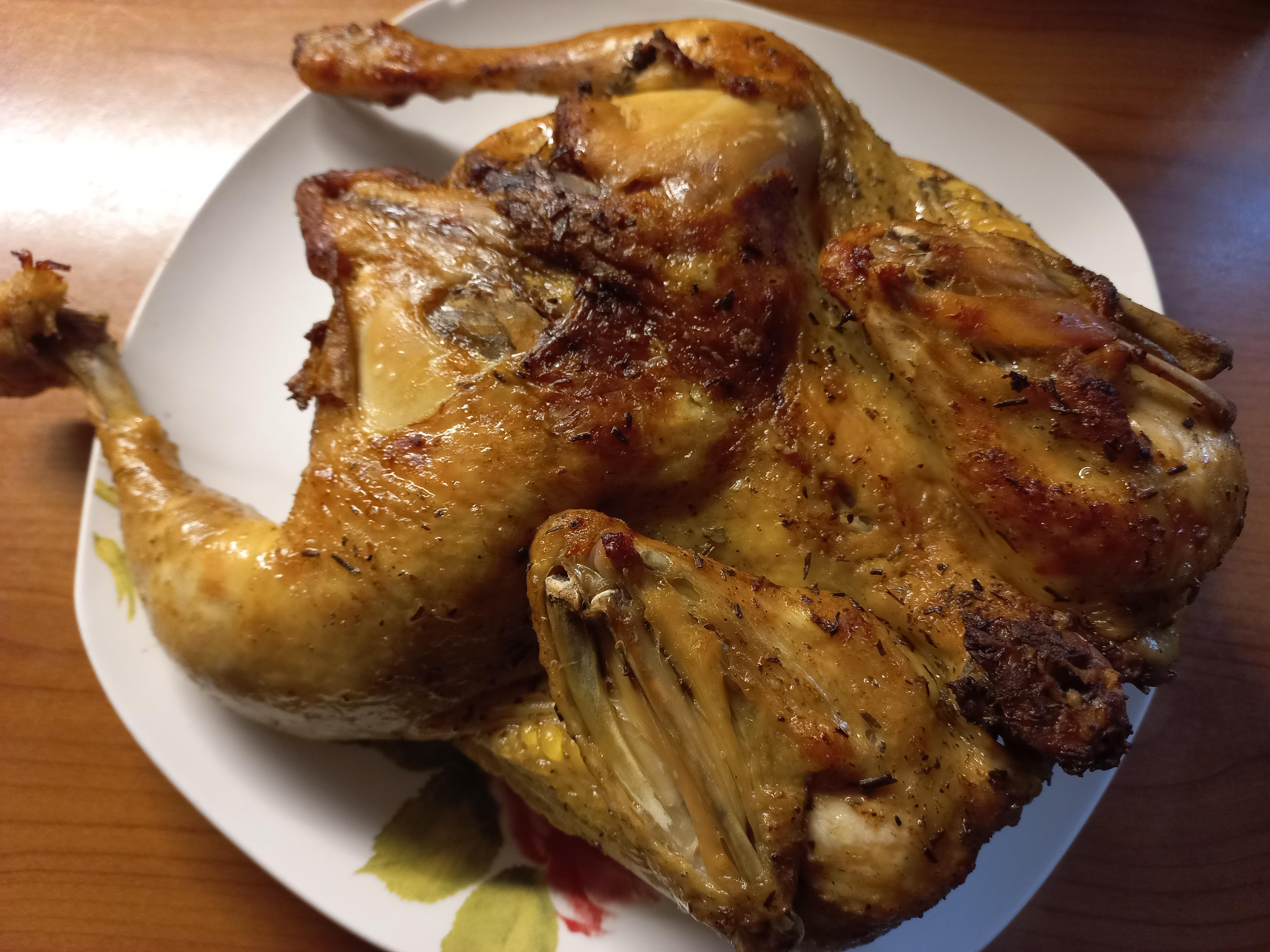 Курка гриль в духовці