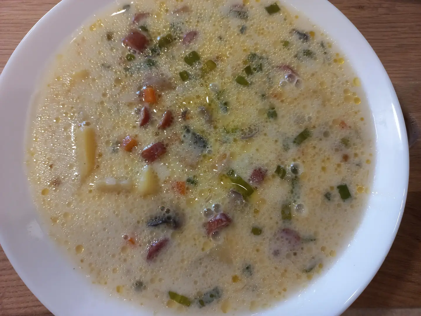 Вершковий суп з кабаносами