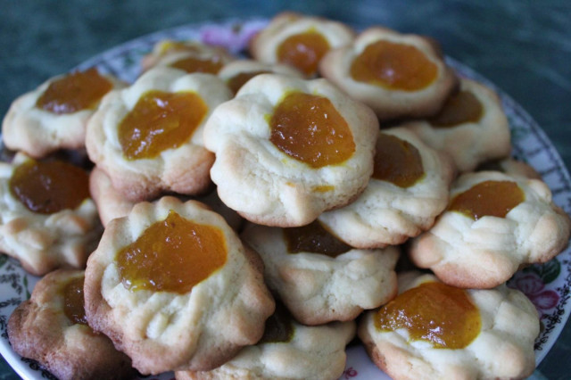 печиво Кураб'є з джемом