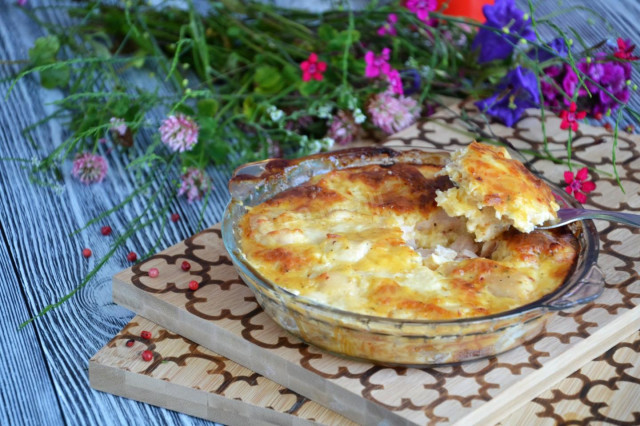 запечене куряче філе з сиром