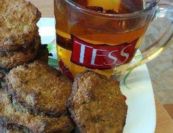 вівсяне печиво на кефірі з яблуками і корицею