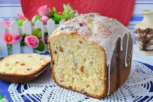 паска в хлібопічці на сухих дріжджах