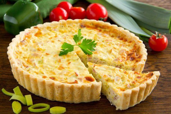 нуль борошна: пиріг з куркою і печерицями