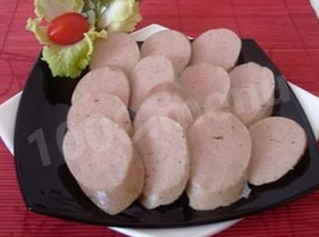 куряча ковбаска по домашньому