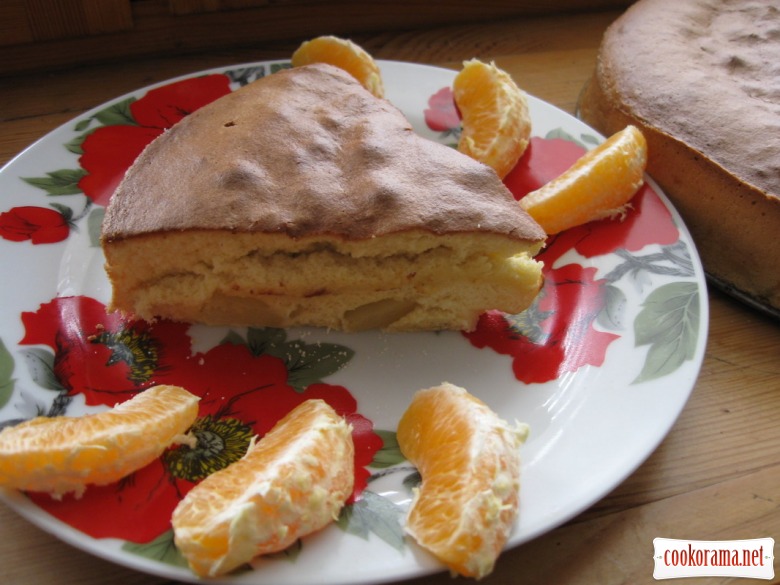 пиріг "ананасовий рай"