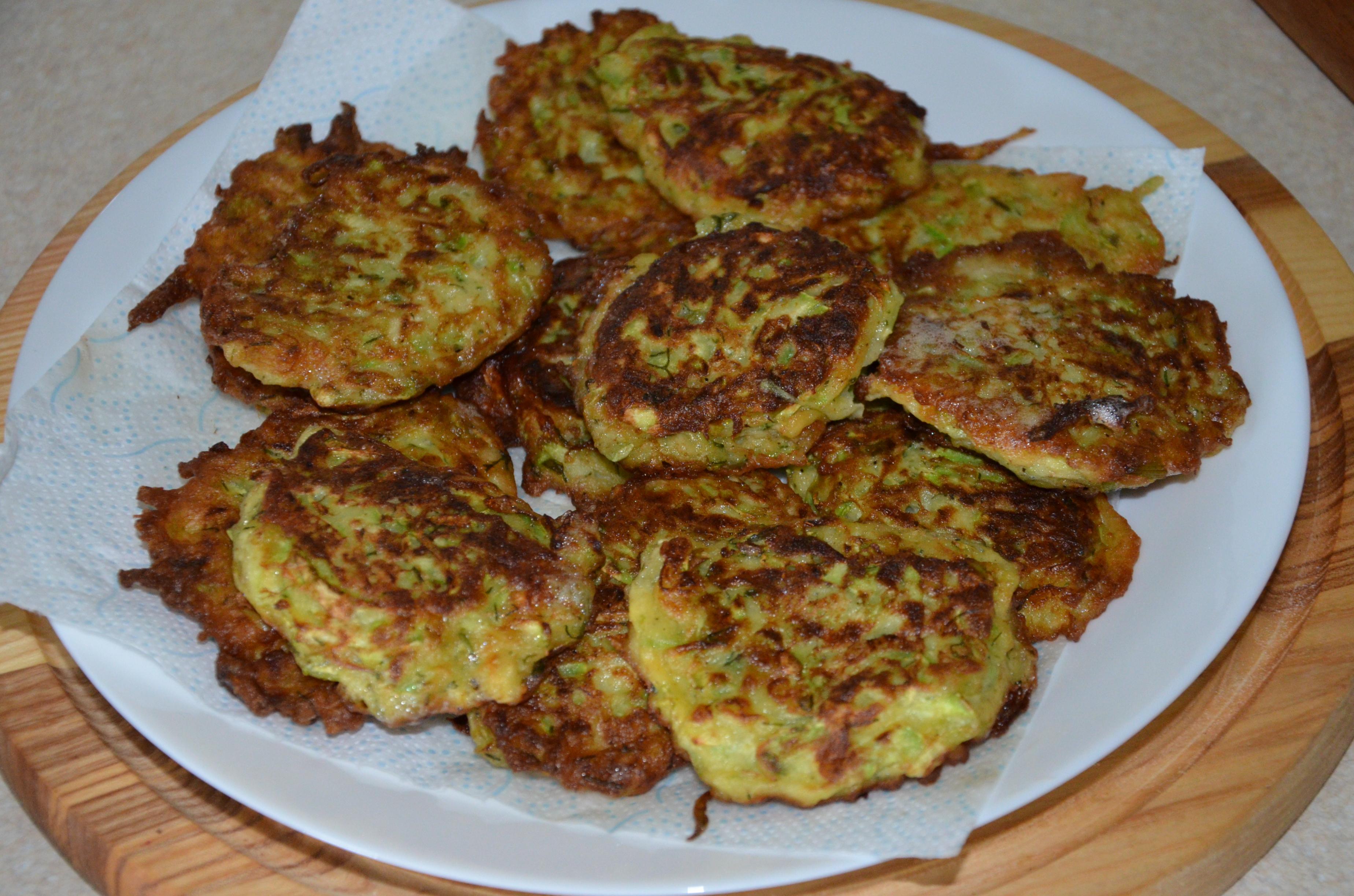 Кабачкові оладки