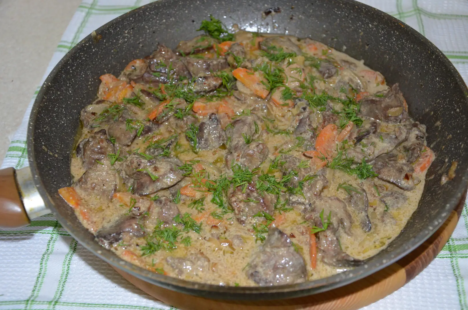 Підлива з курячої печінки