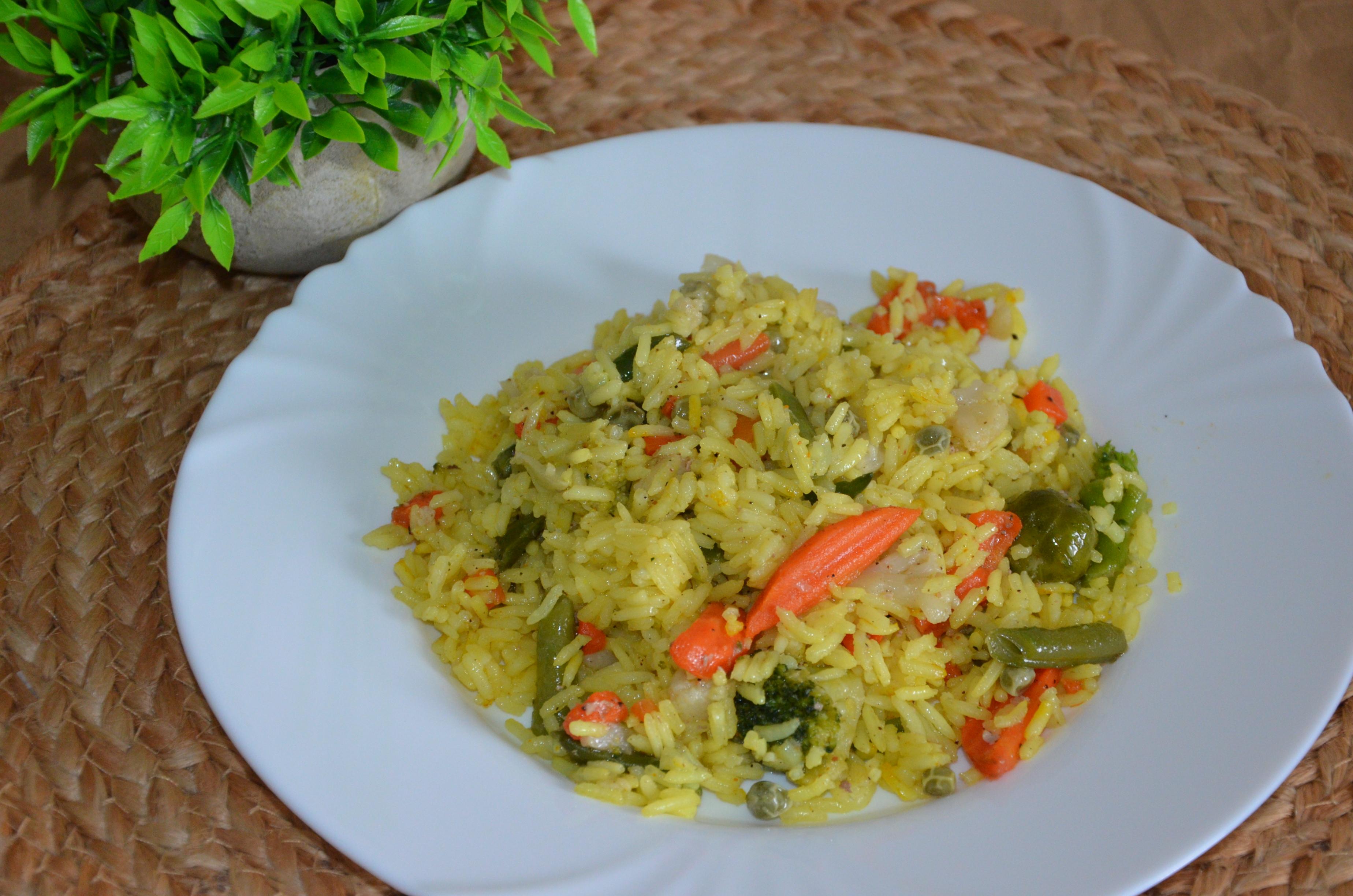 Плов з овочами