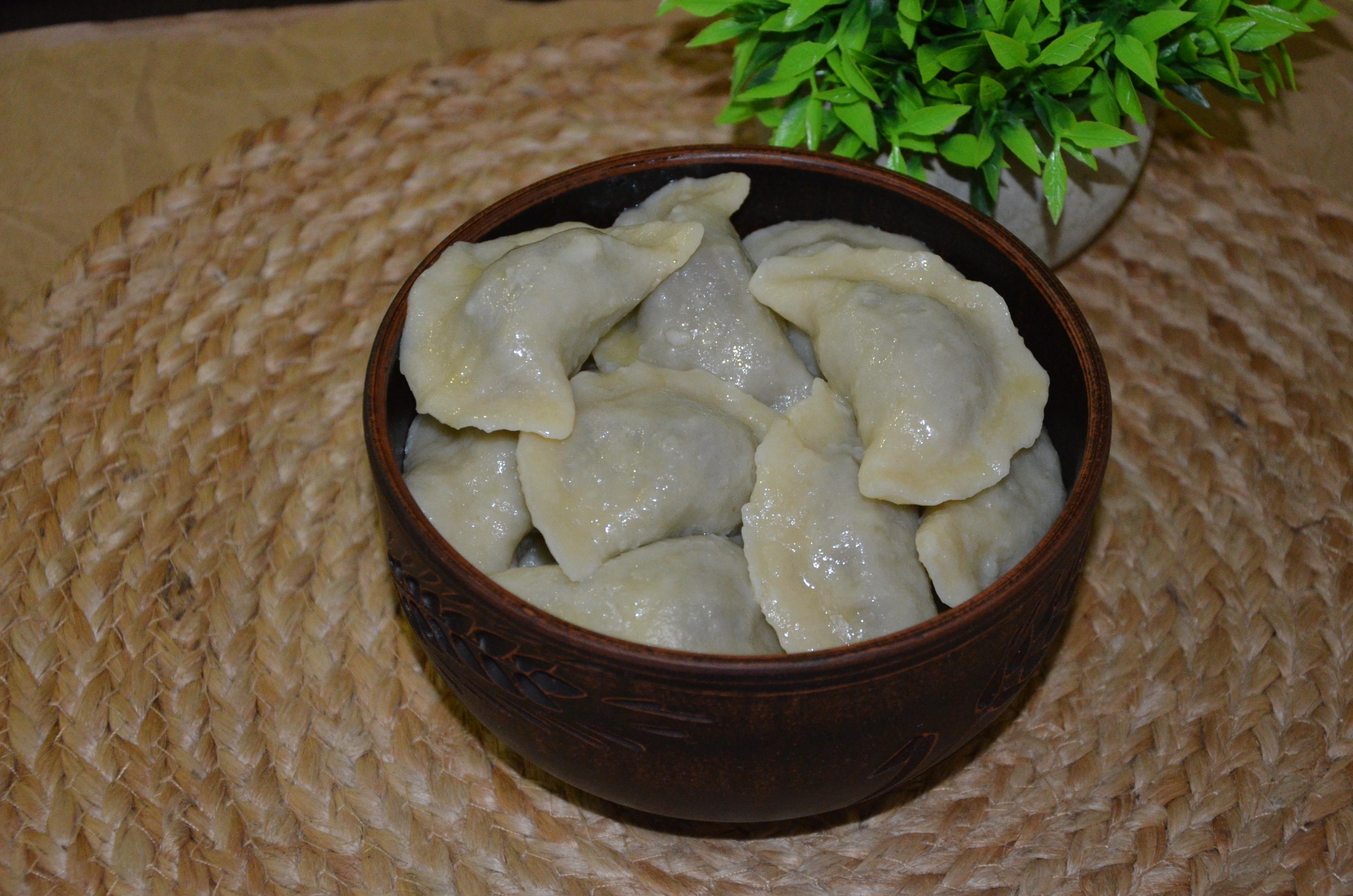 Вареники з м'ясом