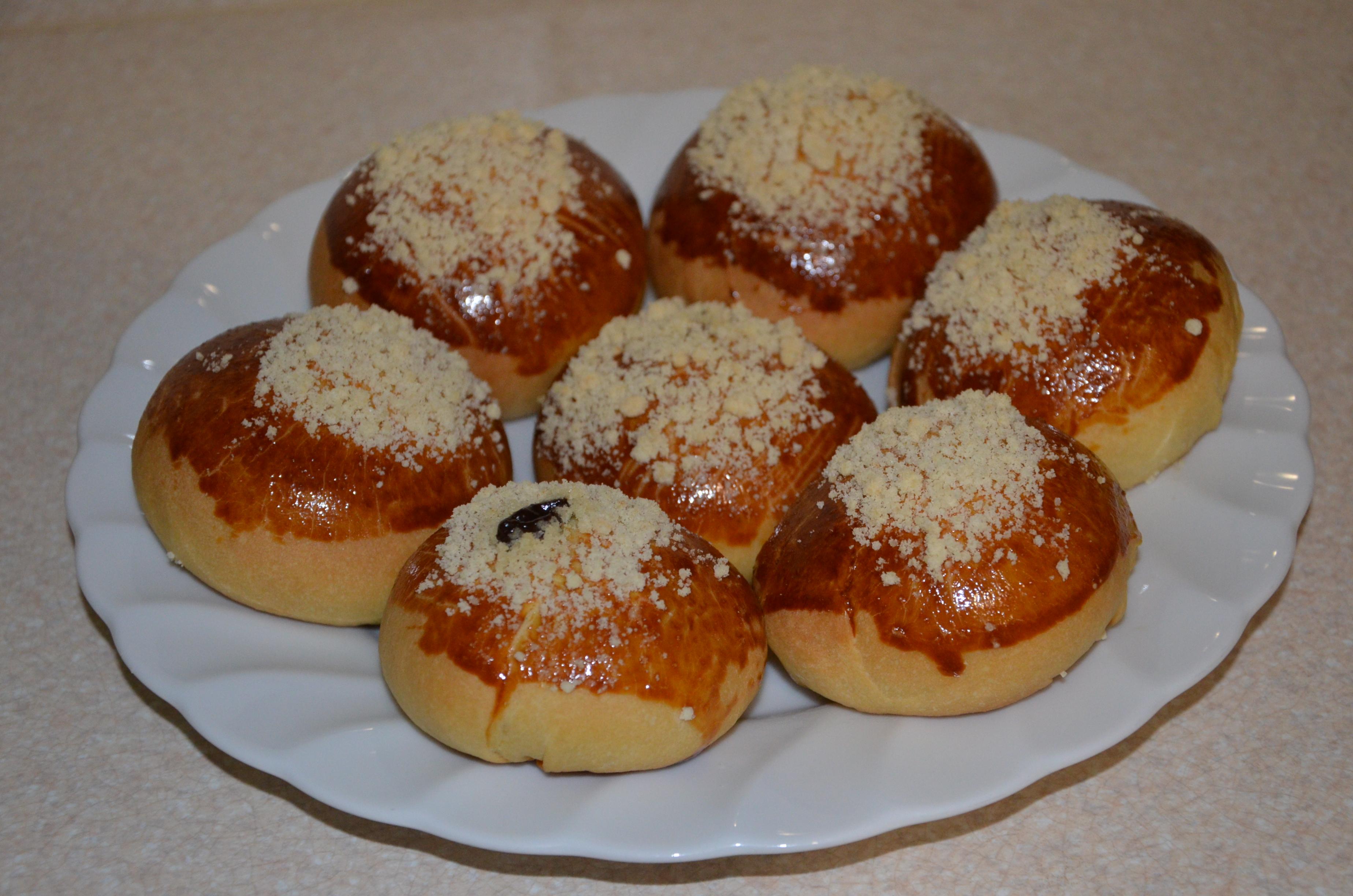 Булочки з шоколадом