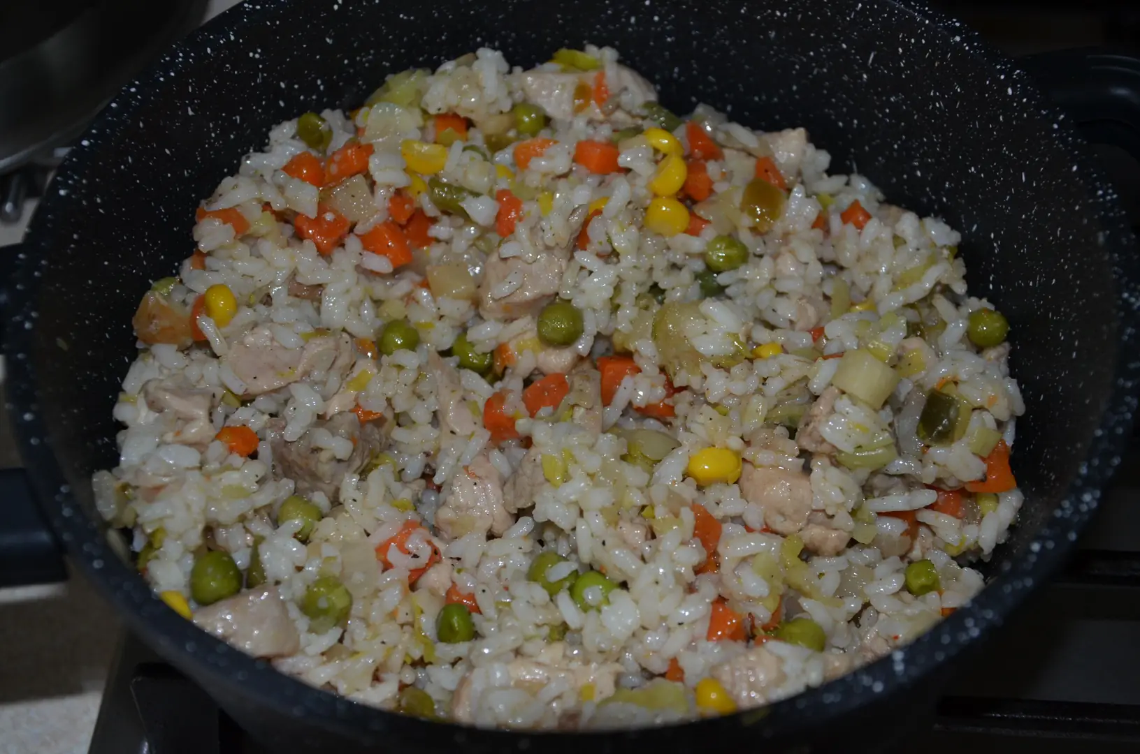 Рис з овочами