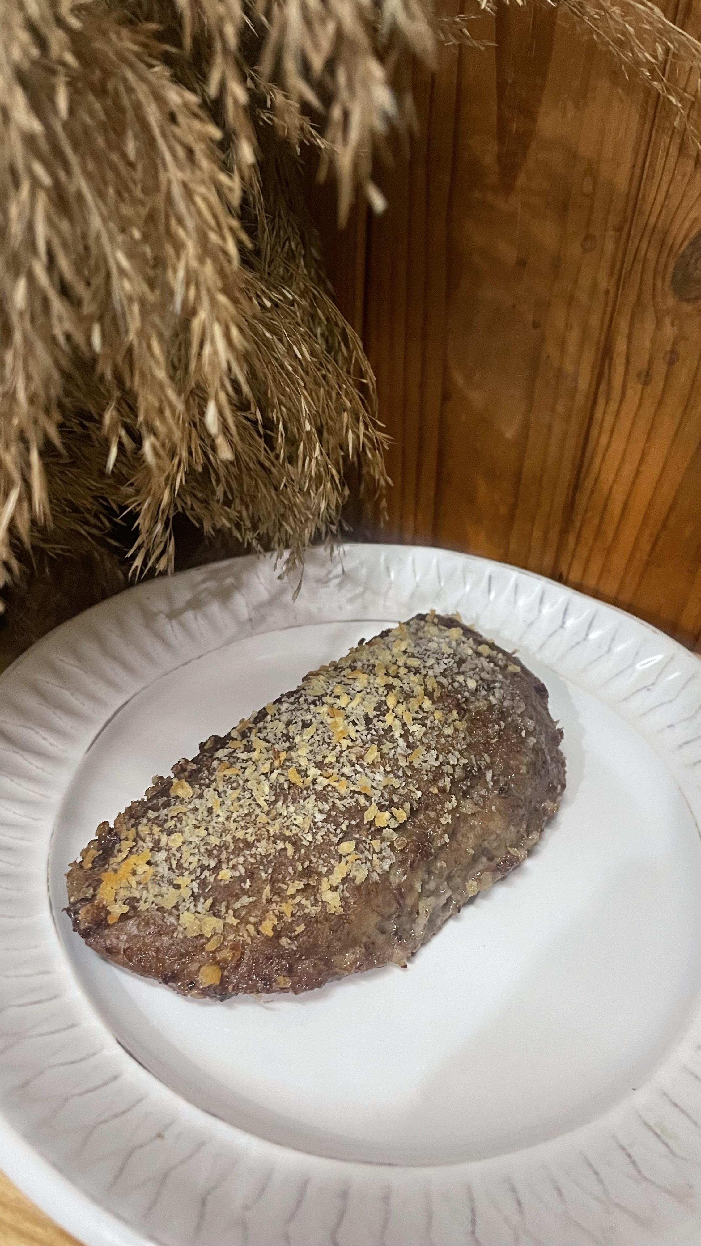 Запечений фарш з сиром та томатами