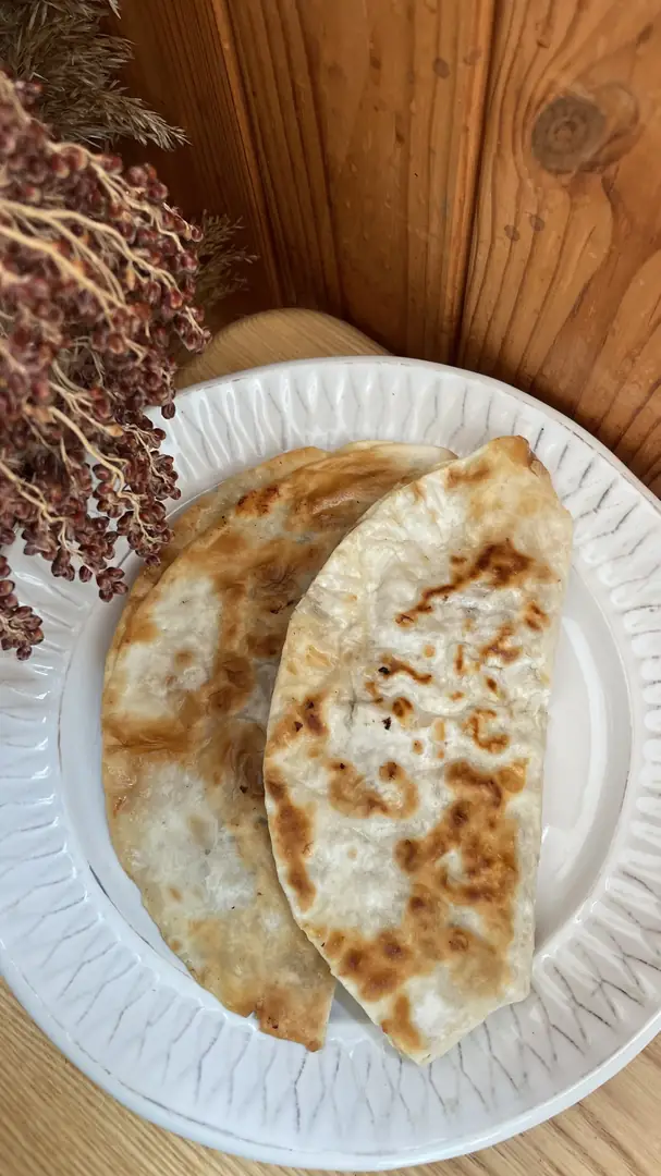 Чебуреки з м'ясом з лавашу