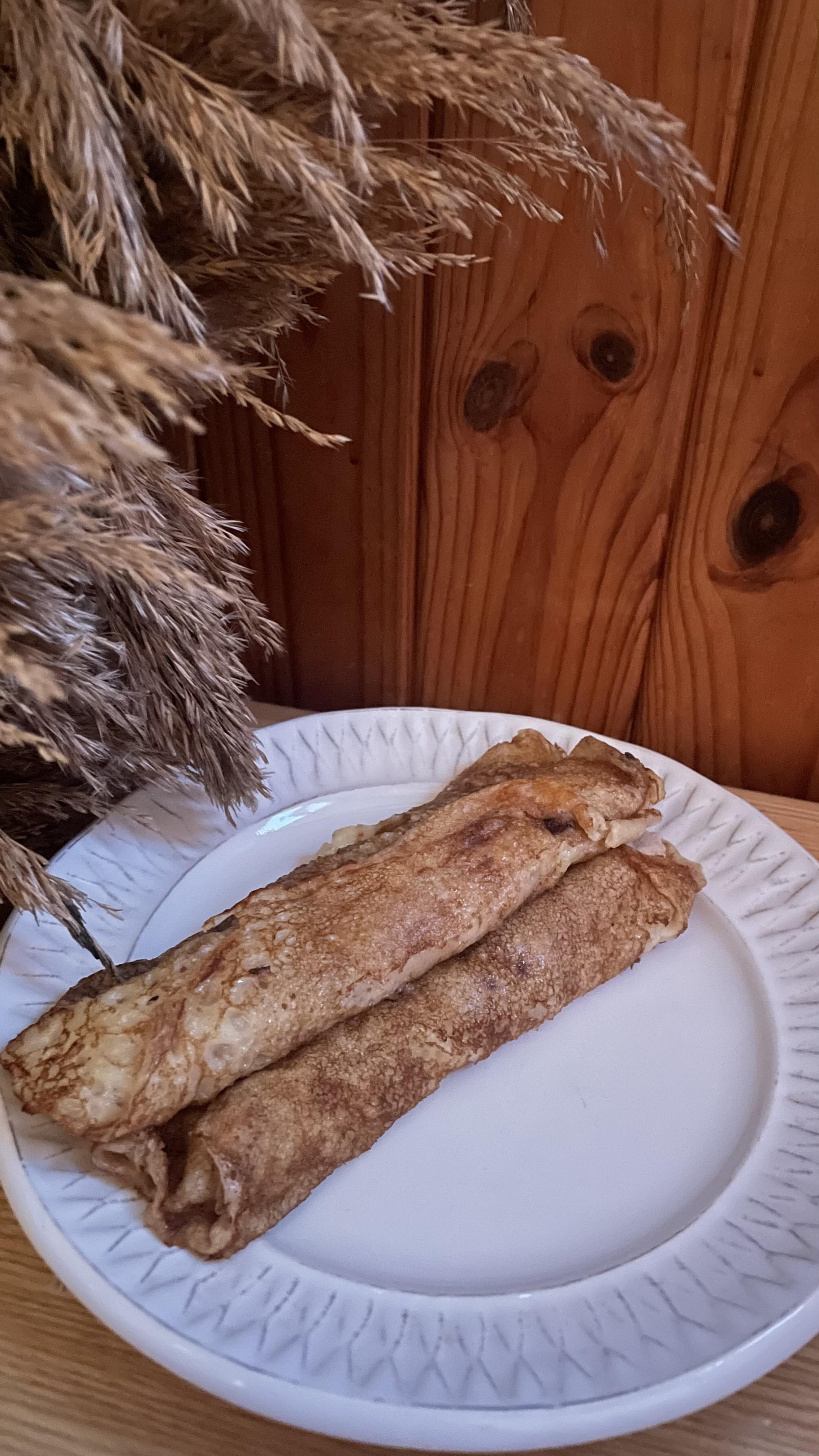 Млинці з куркою та бринзою