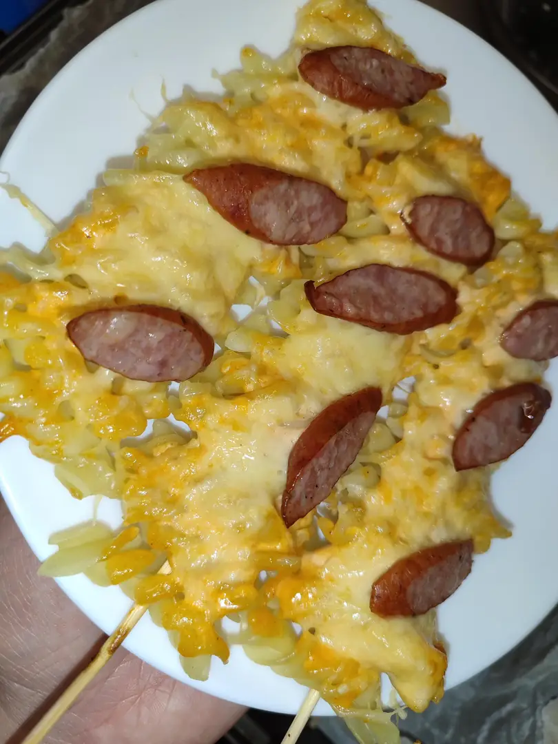 Піца із макарон