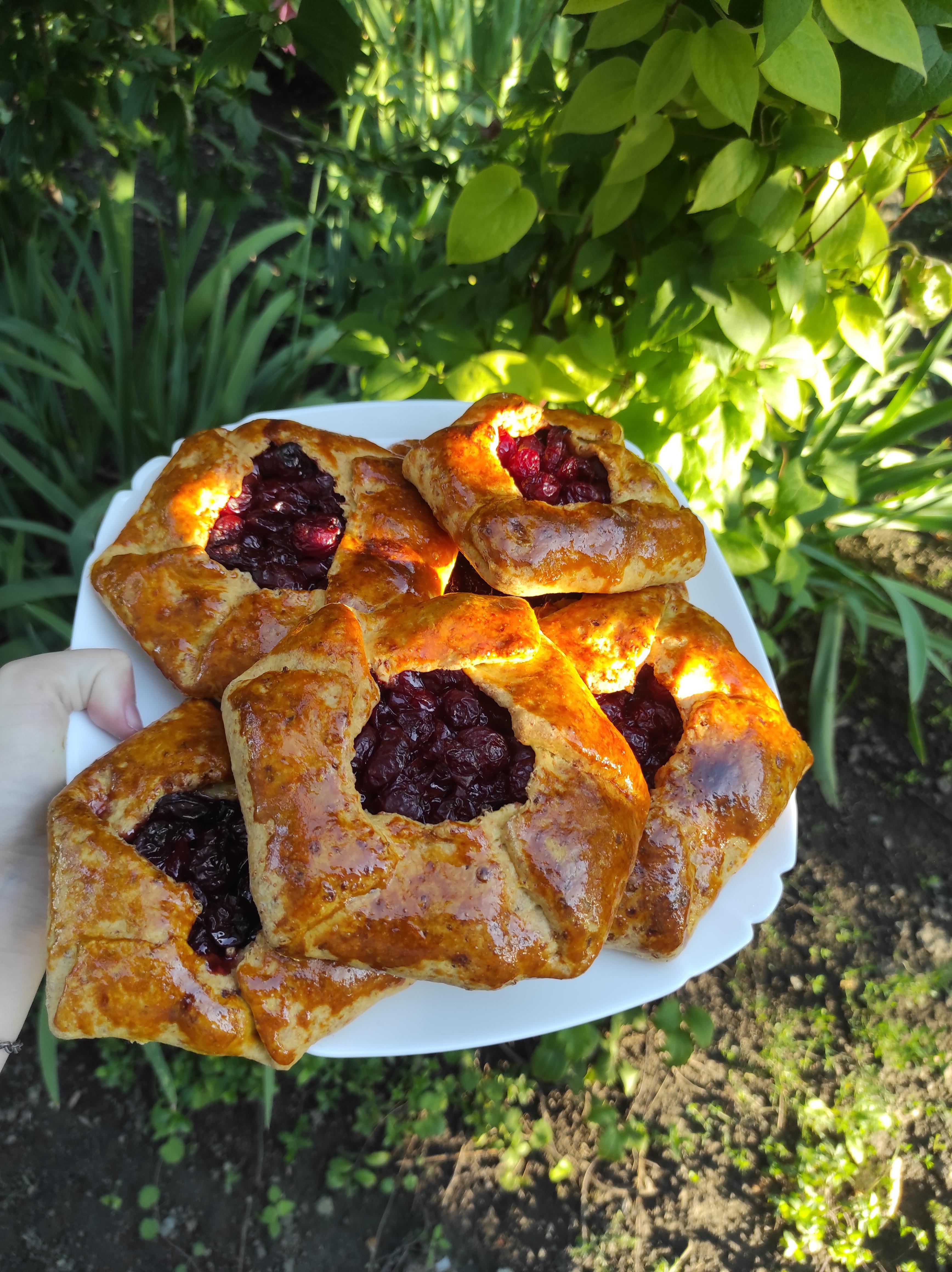 Галета з вишнями 🍒