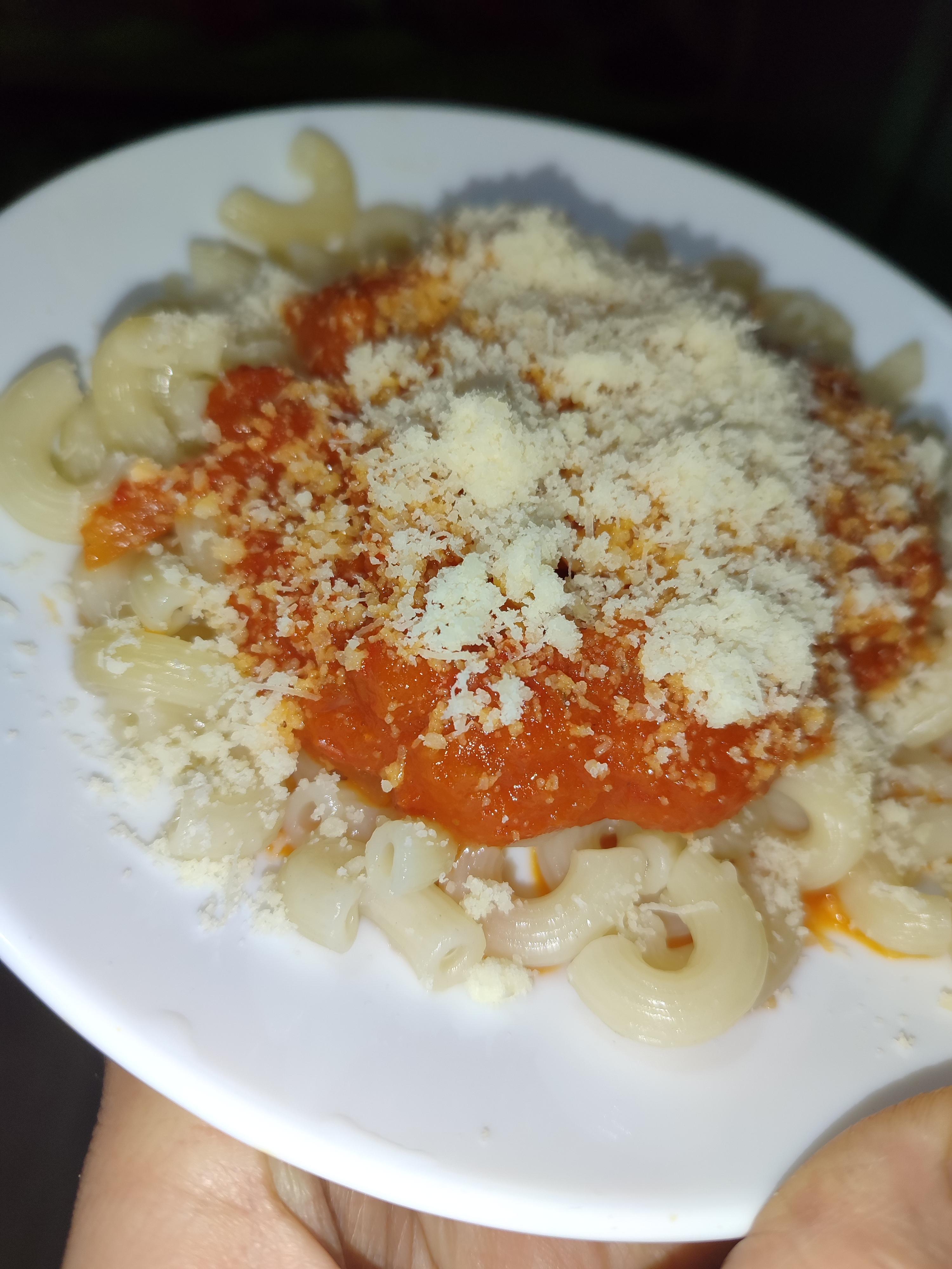 Овочева підлива з пармезаном