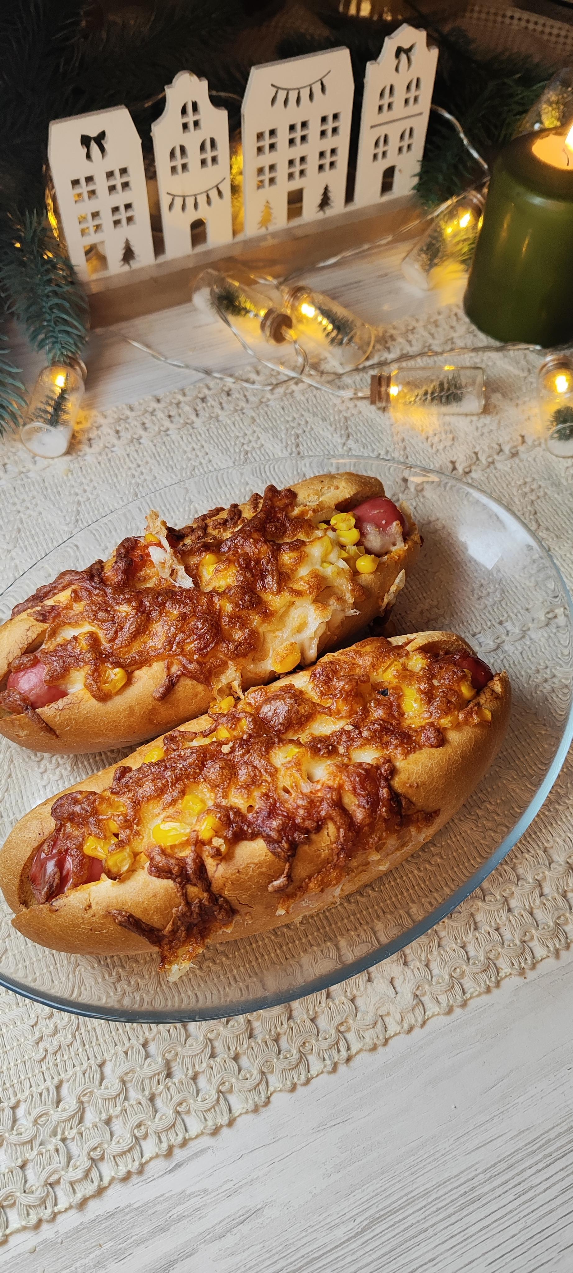 Найкращий ХОТ-ДОГ в аерогрилі!Сир, кукурудза та моцарела!