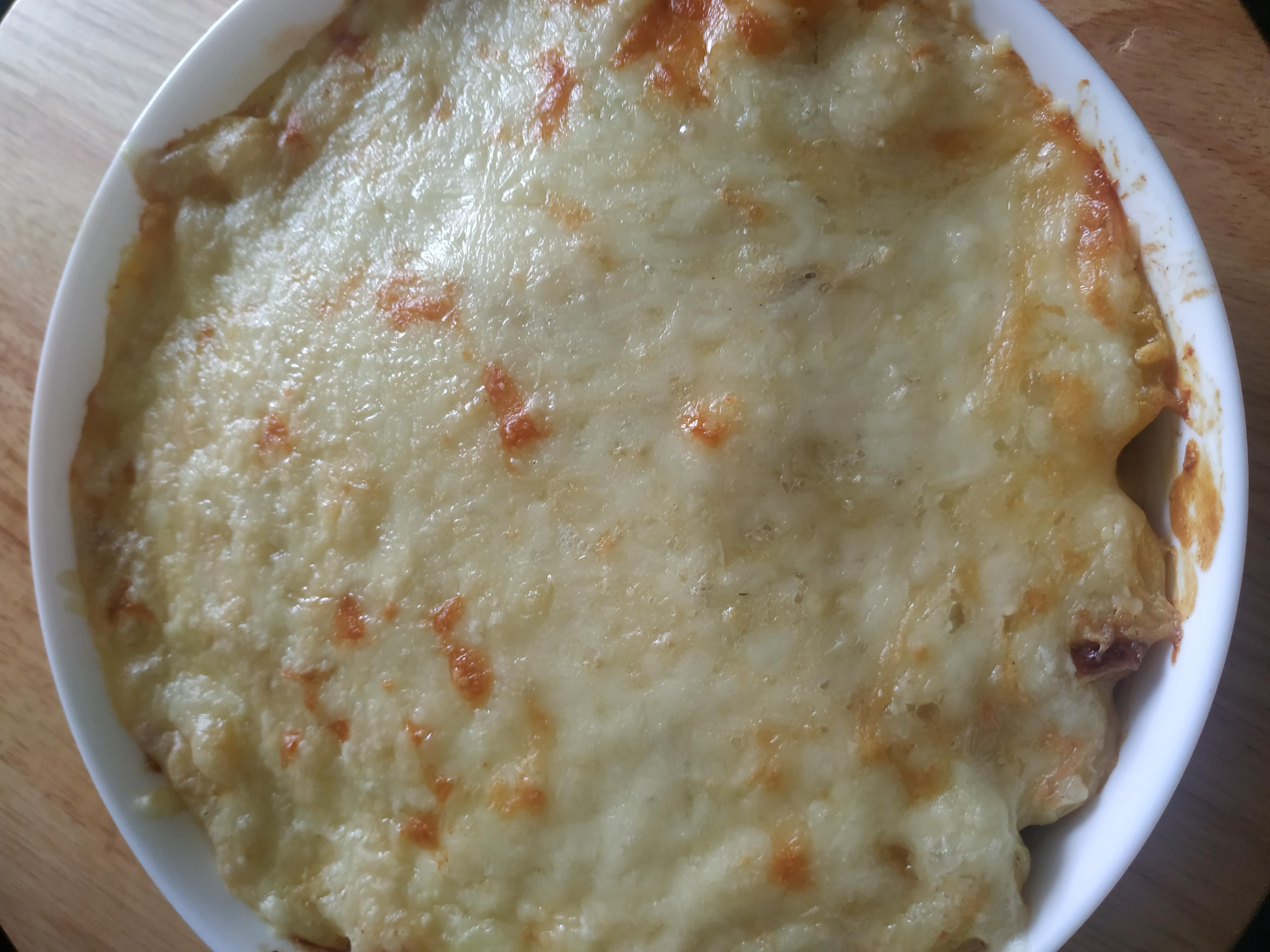 Картопляна запіканка з фаршем