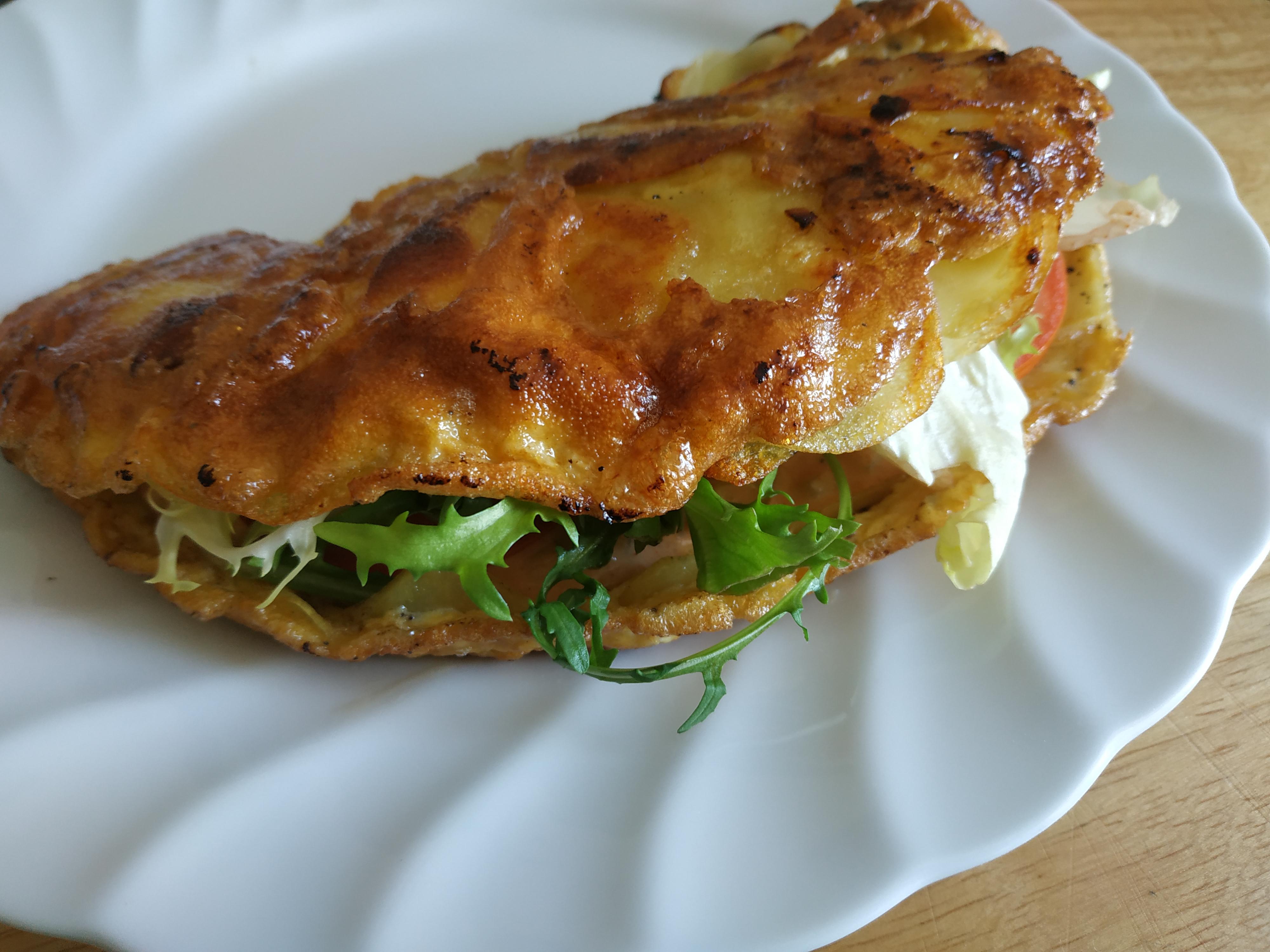 Омлет з овочами