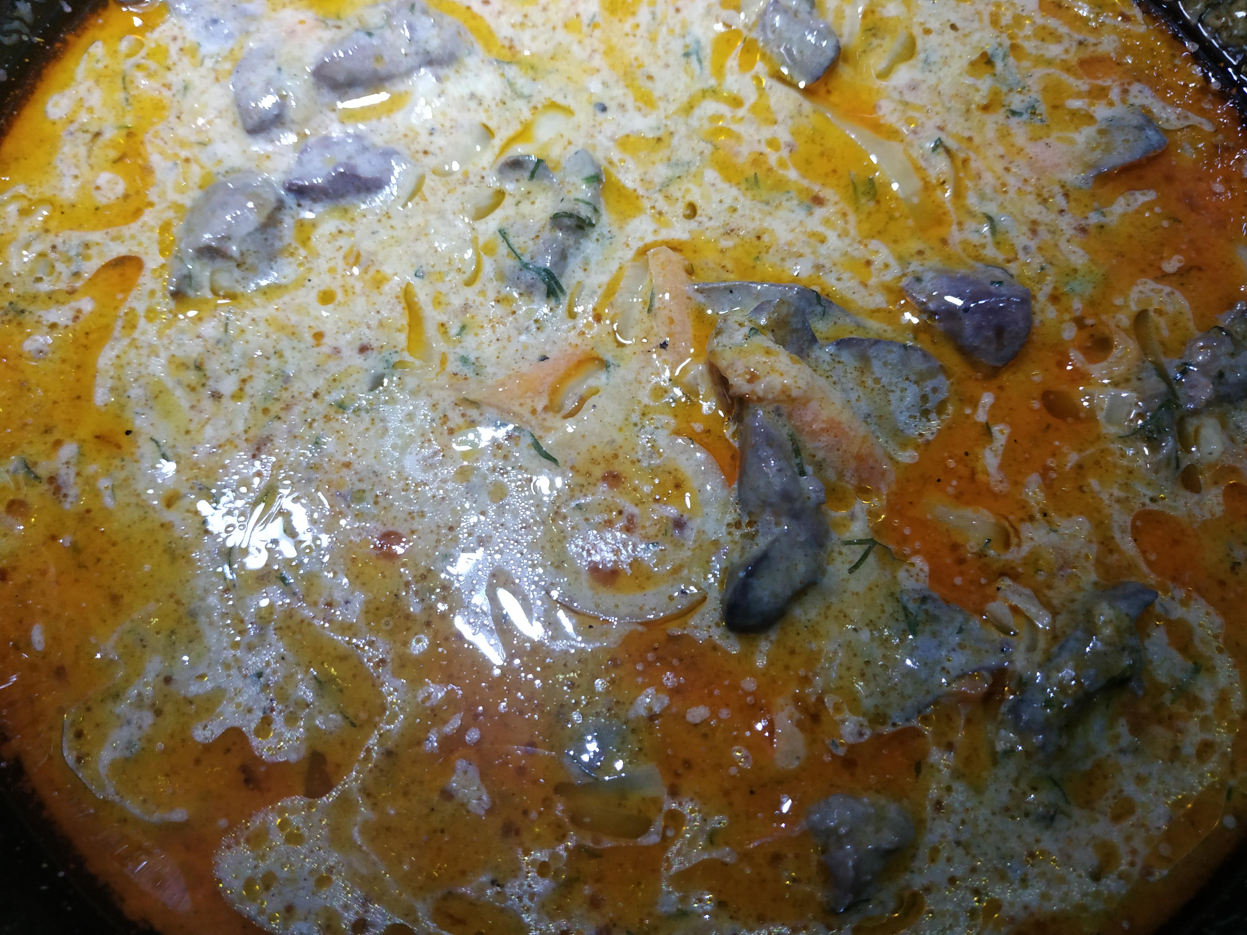 Підлива з курячої печінки