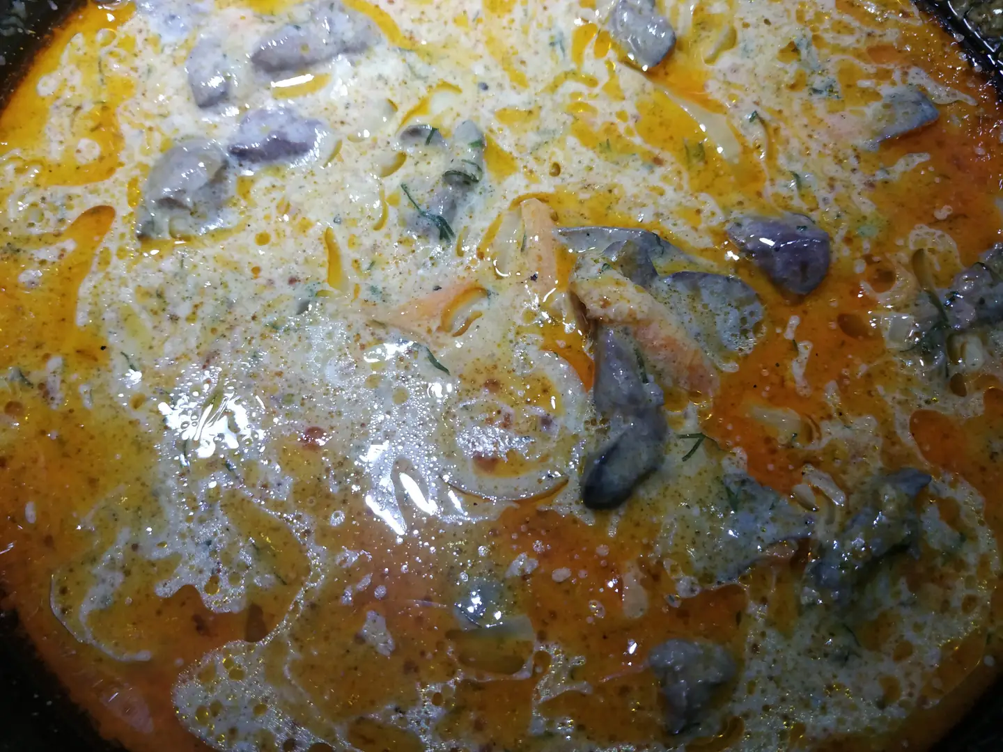 Підлива з курячої печінки