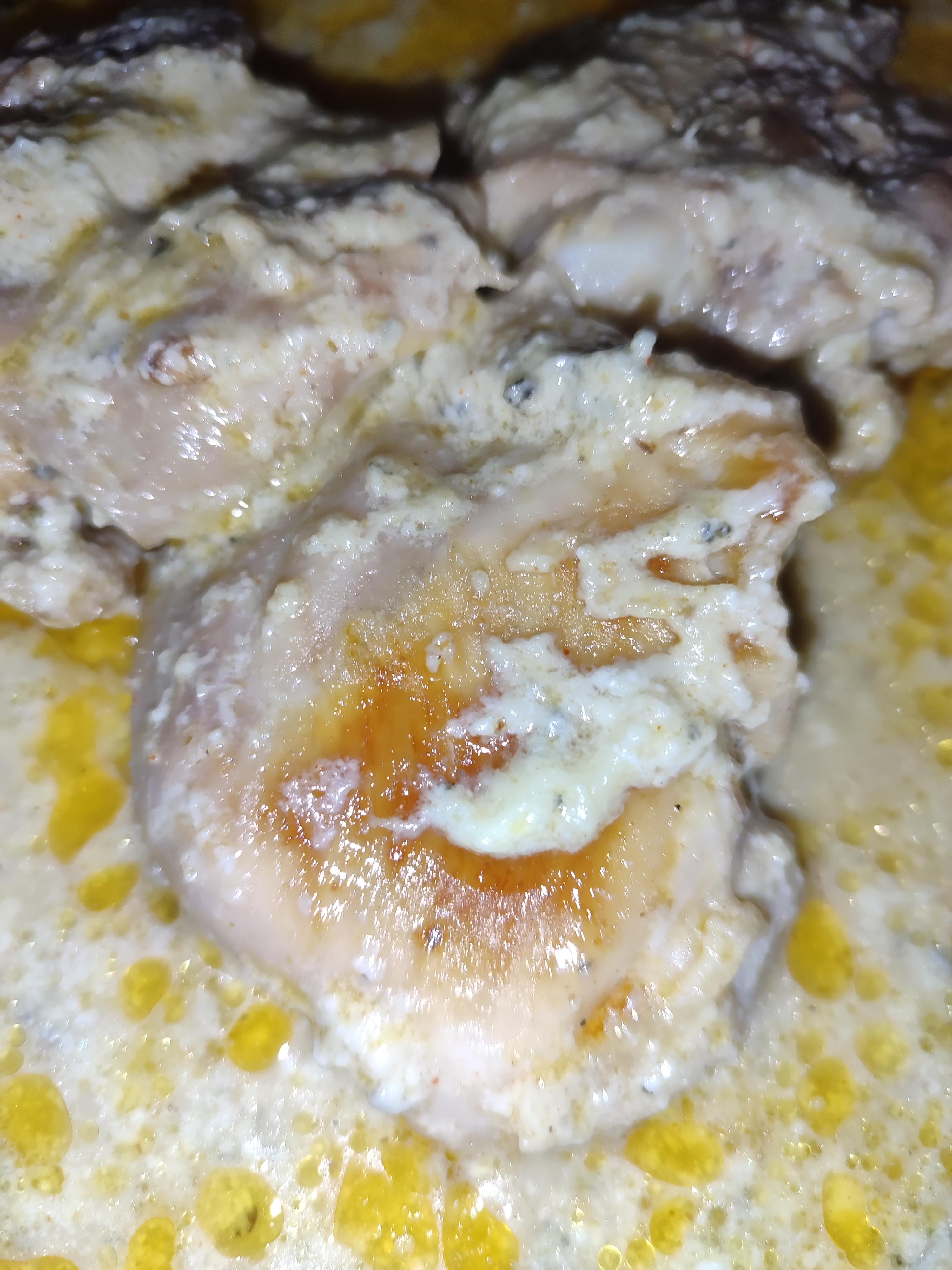 Курка у вершковому соусі дорблю