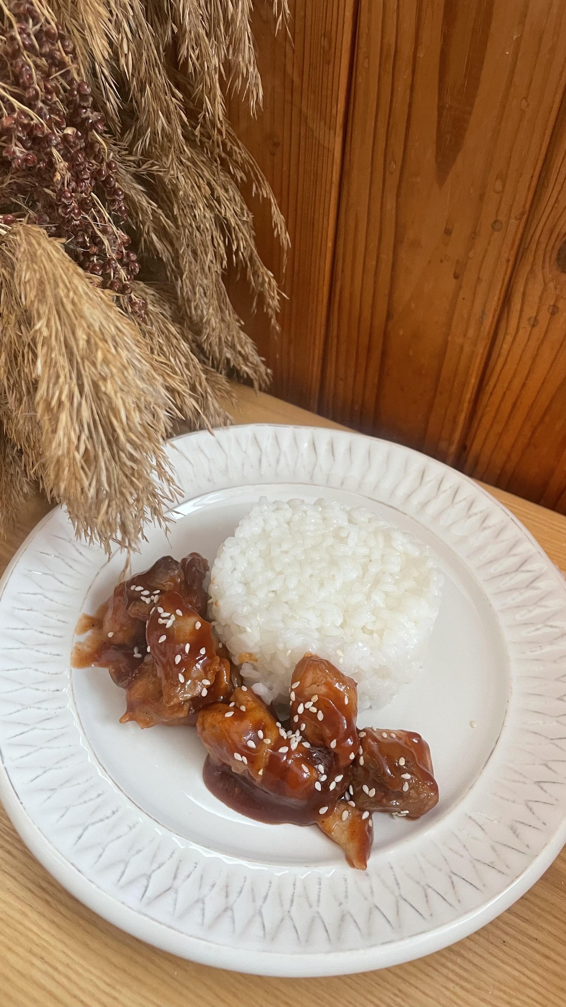 Курка в кисло-солодкому соусі