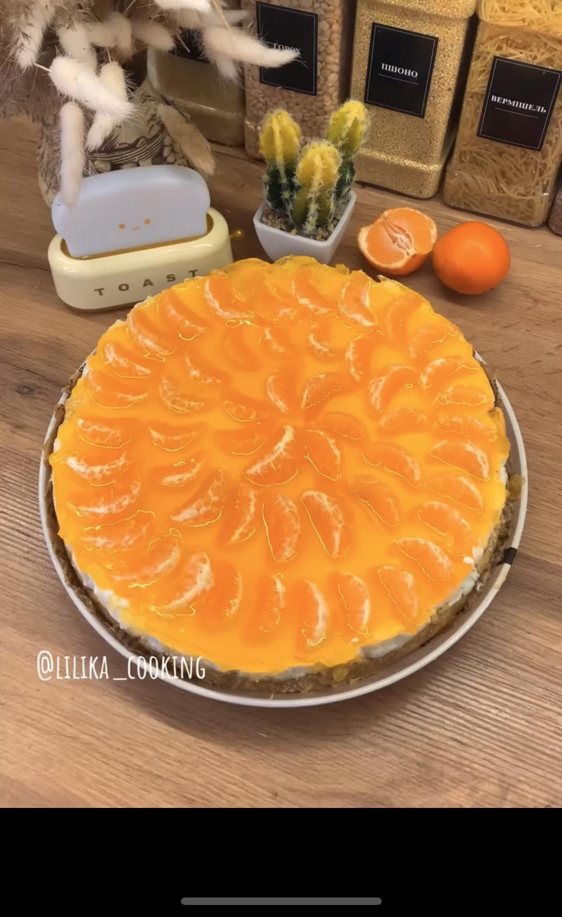Мандариновий чізкейк без випікання!😋