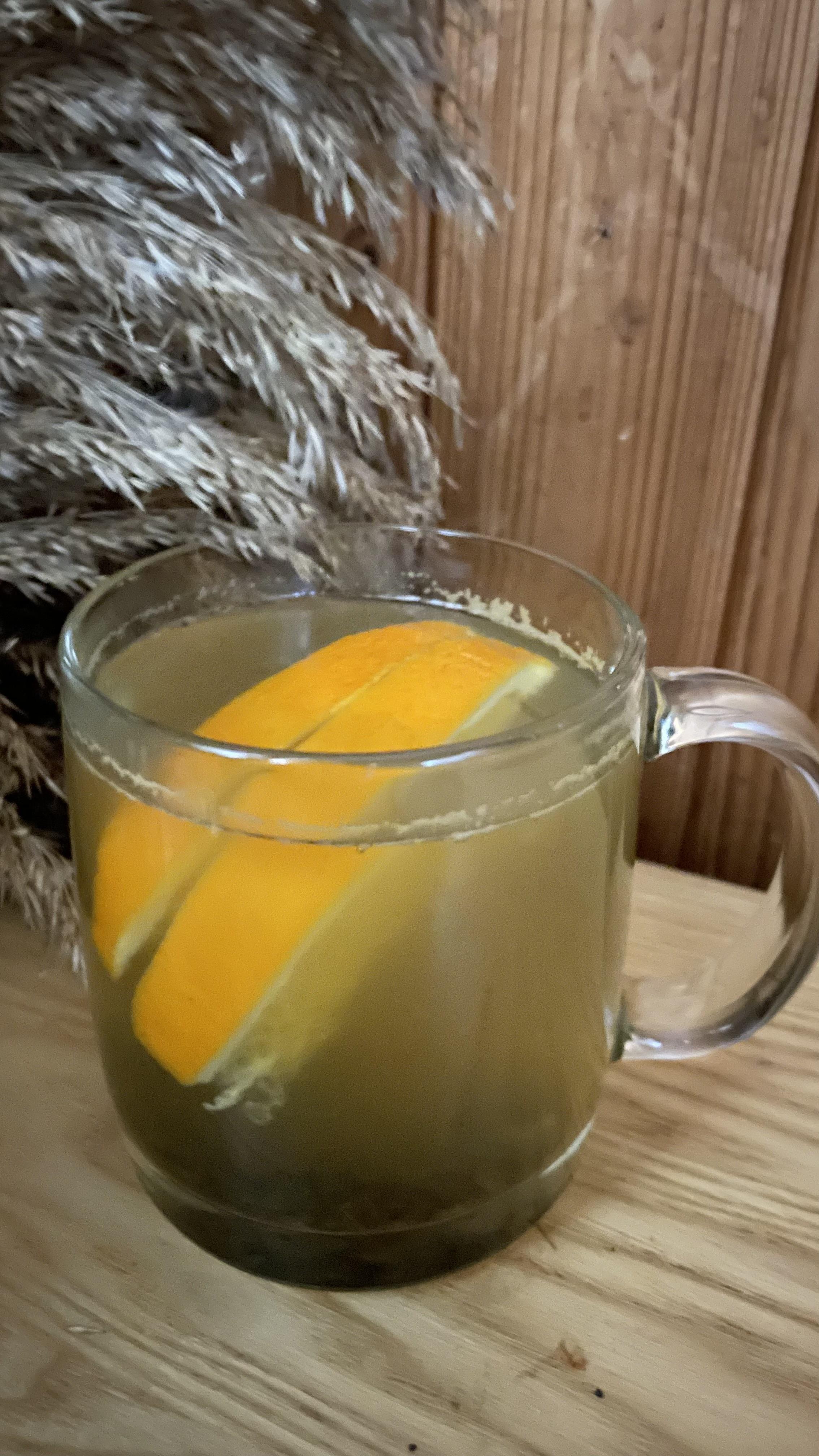 Смажений чай з апельсином