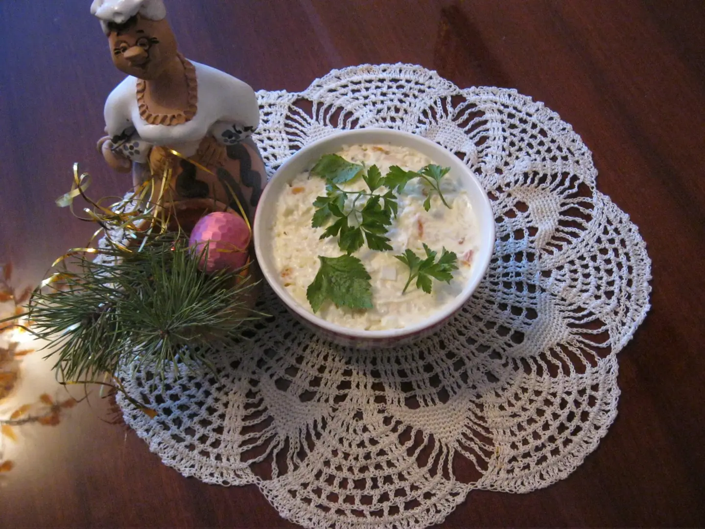 Салат рисовий з індейкою