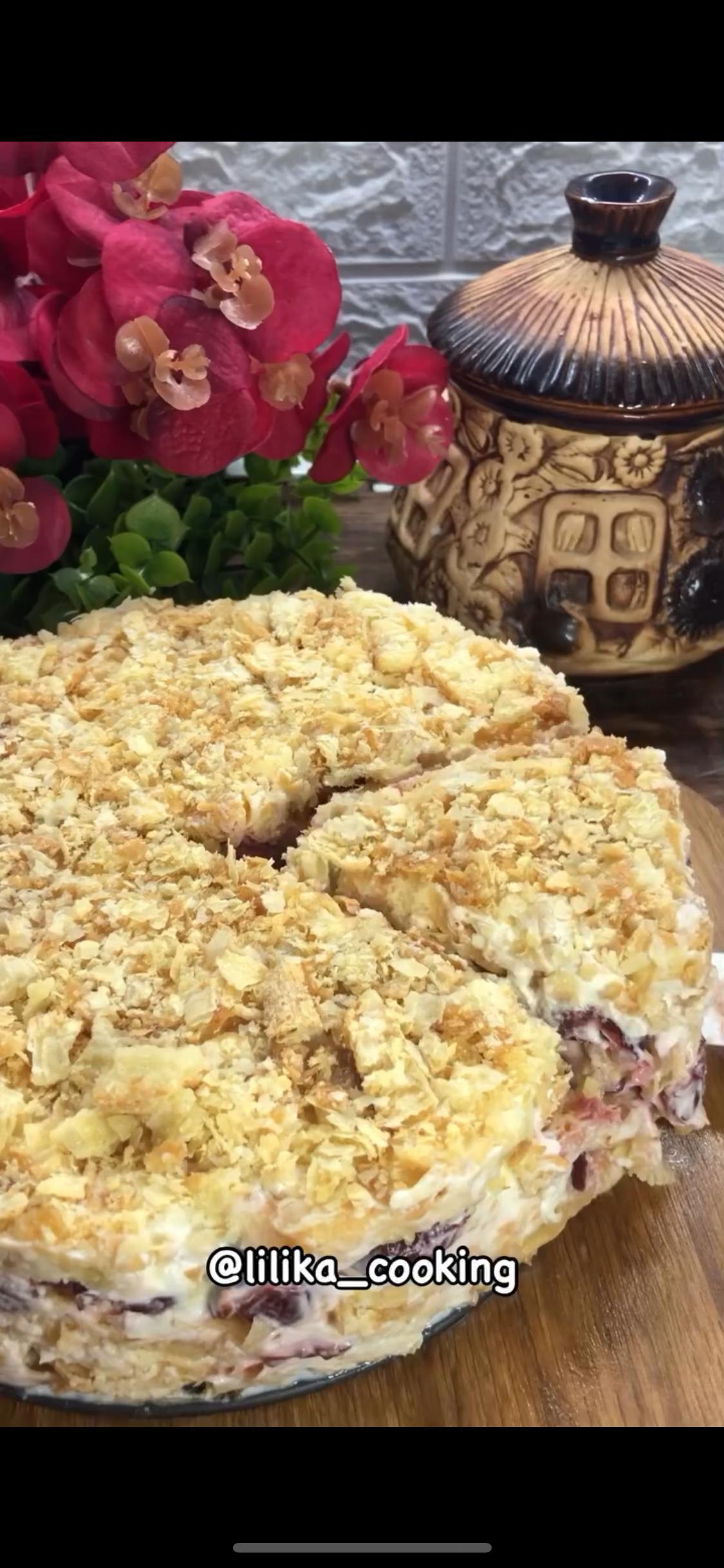 Торт за 10 хвилин!🤩 Зберігаєм👌🏻